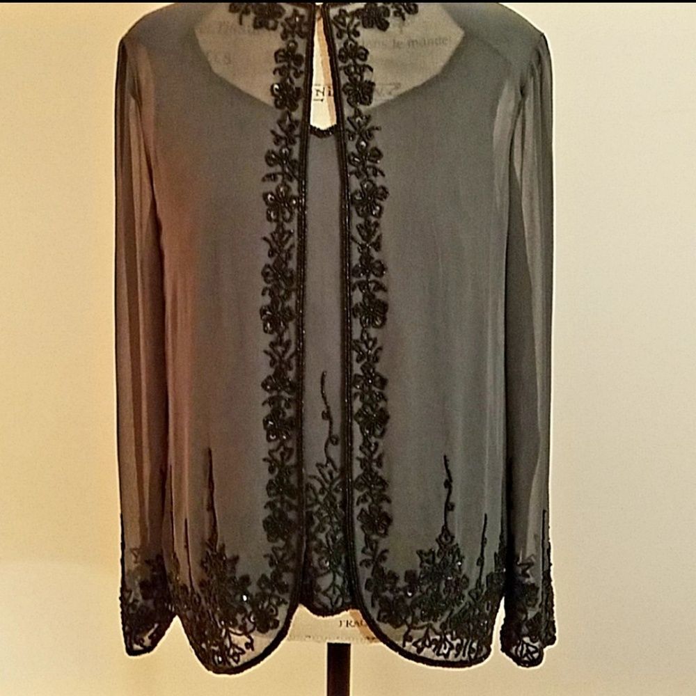 Ikara beaded tank and blouse
